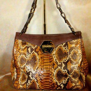 LARGE OSCAR DE LA RENTA RUNWAY BAG